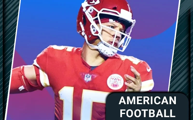 American football category illustration