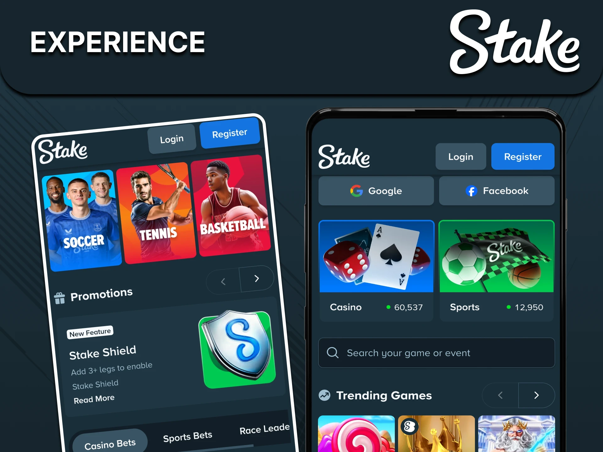 Mobile website features illustration