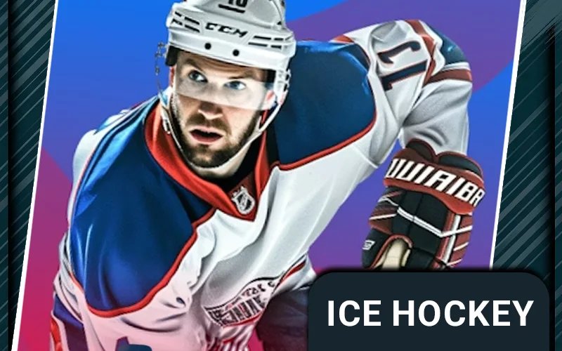 Ice hockey category illustration
