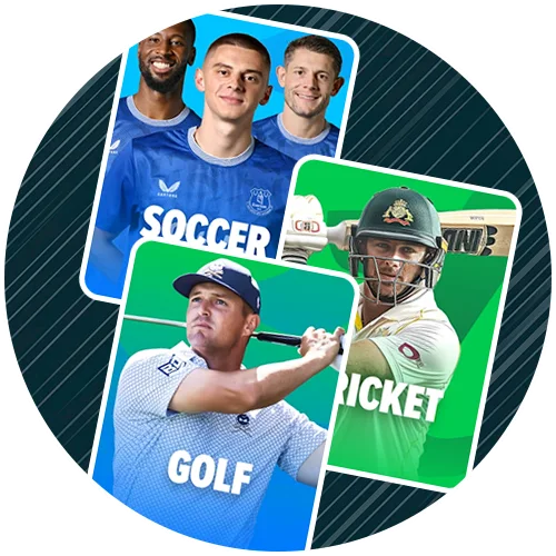 Sports event selection illustration