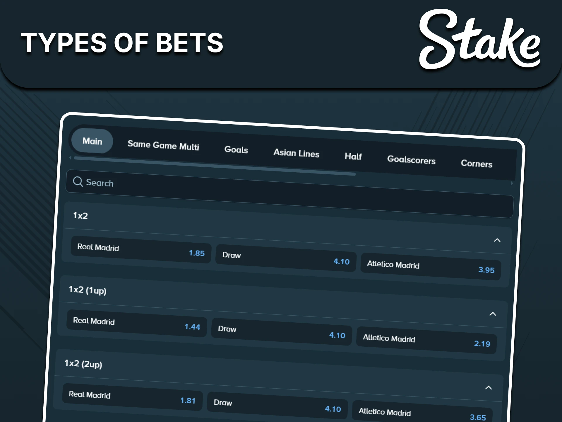 Bet format selection guide
