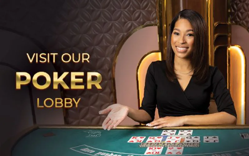 Live poker game tile