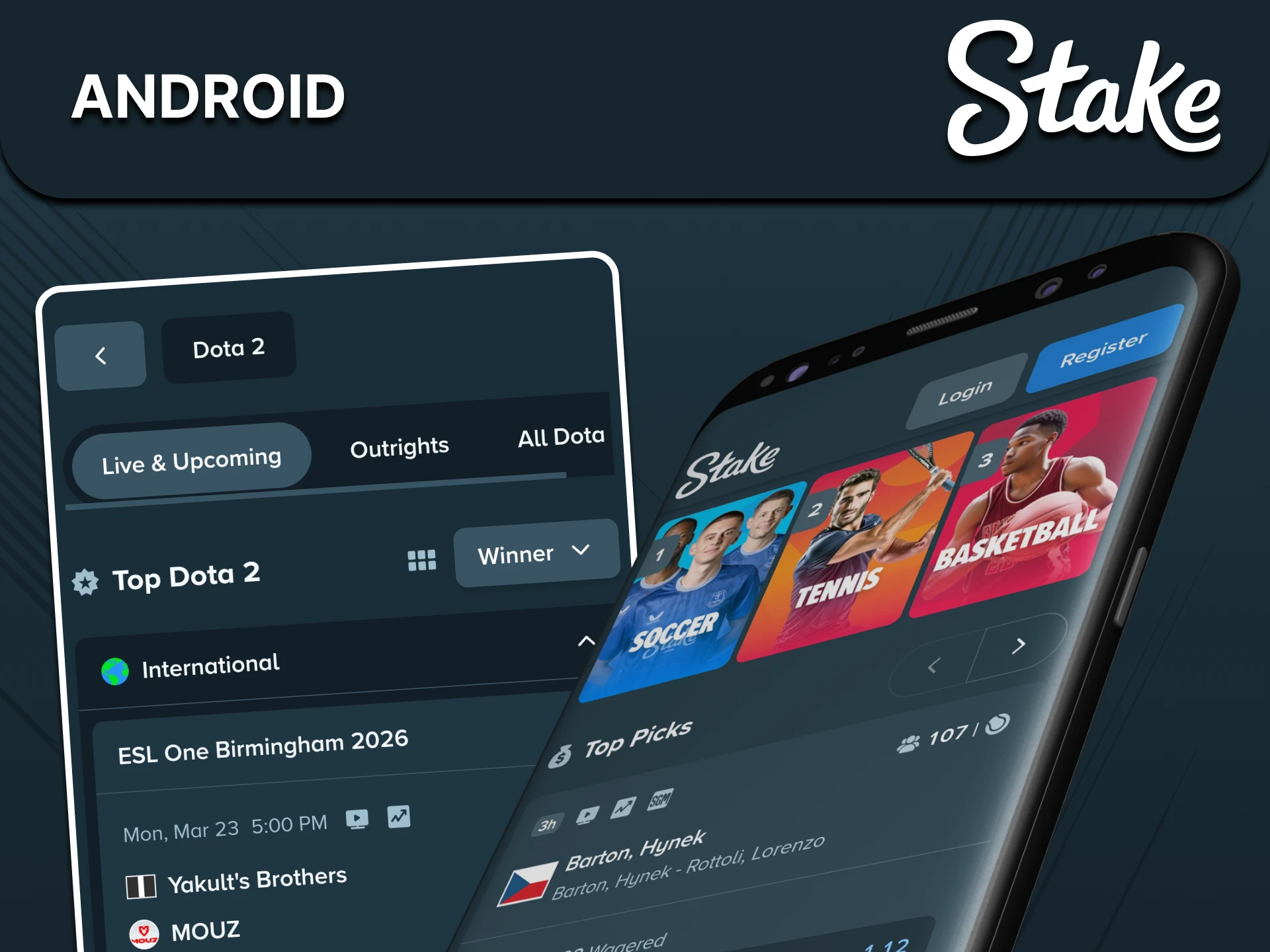 Android mobile access illustration