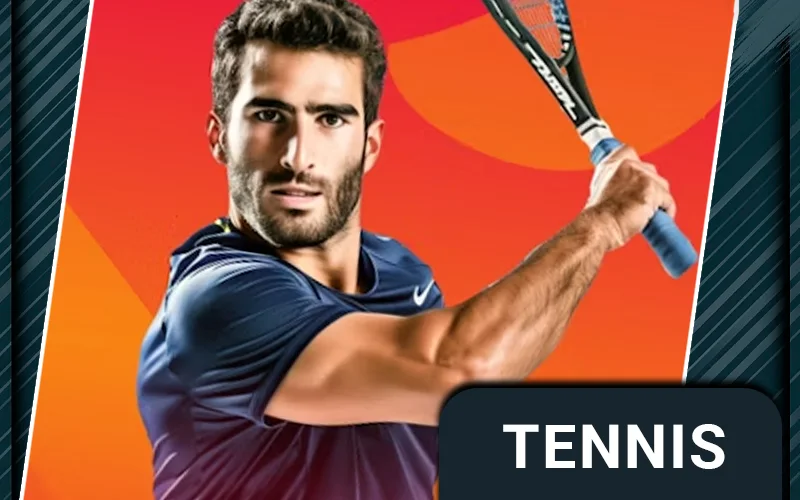 Tennis section illustration