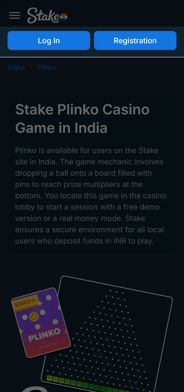Plinko account-access step illustration