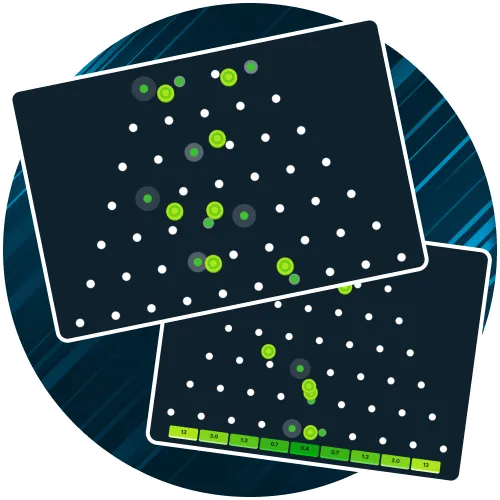 Plinko multiplier distribution illustration